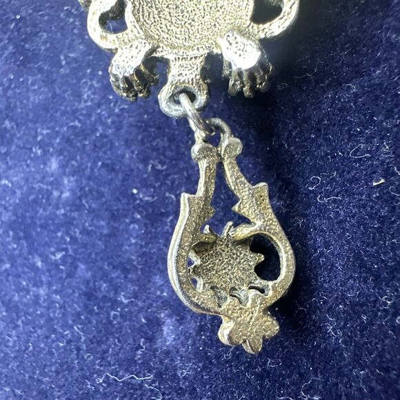 Vintage Sarah Coventry‎ CONTESSA Brooch Pin Faux Opal & Rhinestone - Picture 7 of 7